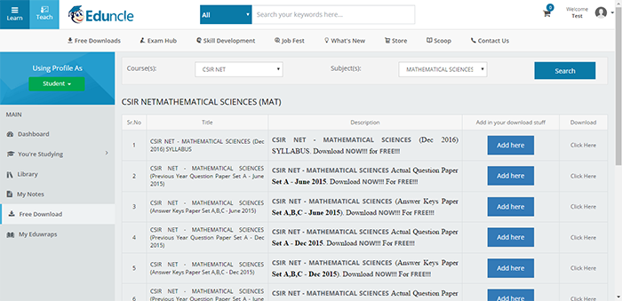 CSIR NET Online Books and Study Material CSIR NET Online Books and Study Material