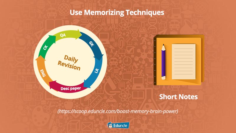 Use Memorizing Techniques for PO preparation