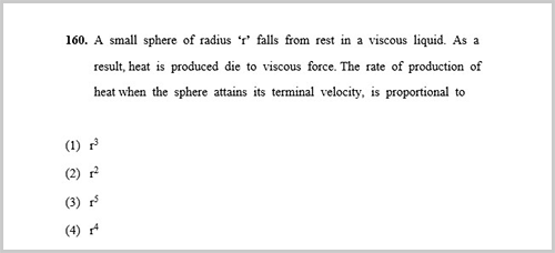 NEET 2018-Question