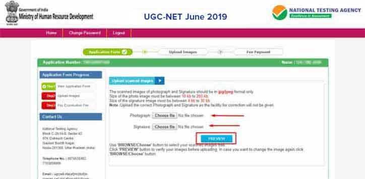 UGC-NET-2019-Apply-Online-Step-8 UGC-NET-2018-Apply-Online-Step-8