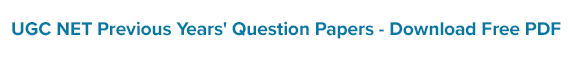 UGC NET previous years question papers UGC NET previous years question papers
