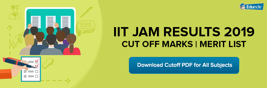 IIT JAM Result 2019