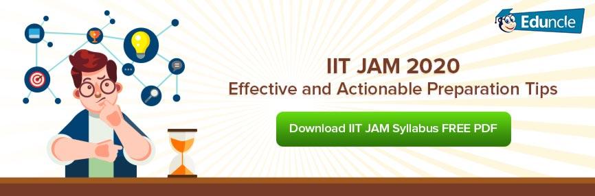 IIT JAM Preparation Tips IIT JAM Preparation Tips