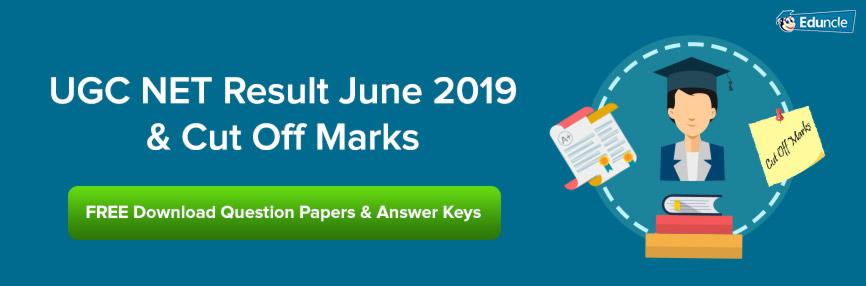 UGC NET Result 2019 UGC NET Result 2019