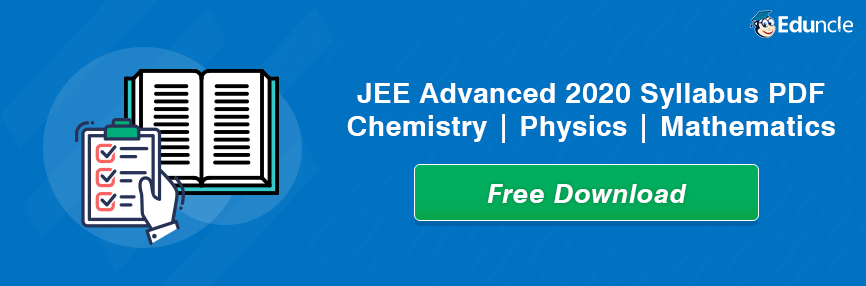 JEE Advanced Syllabus