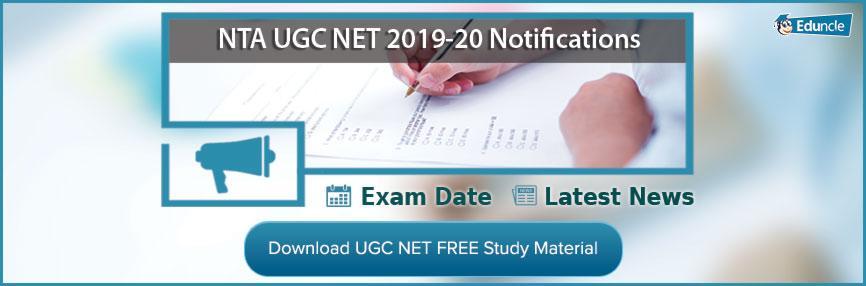 NTA UGC NET Notifications NTA UGC NET Notifications