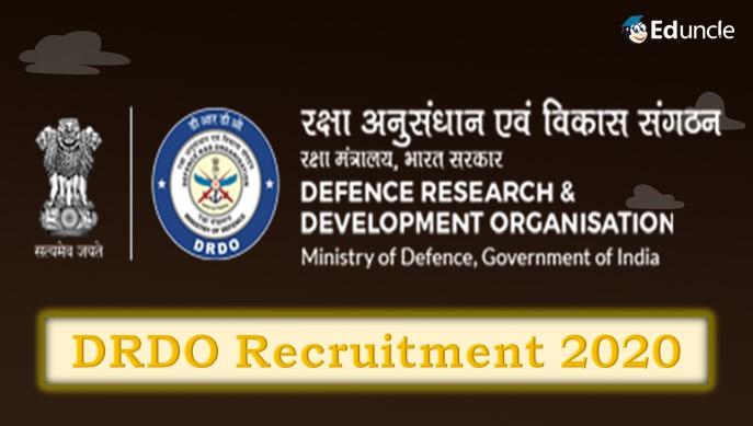 DRDO Jobs 2020- for the Post of JRF and Research Associates
