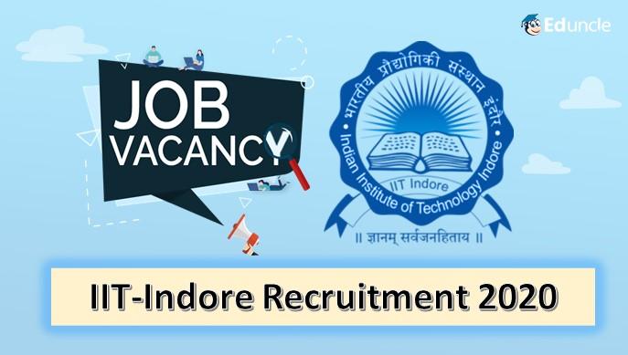 IIT-INDORE Invites Application for the Post of JRF