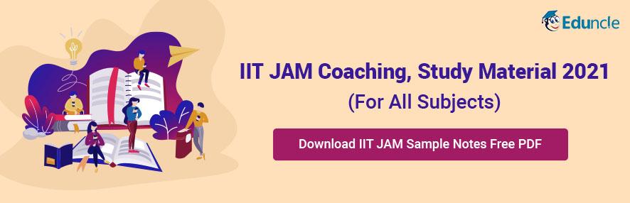 IIT JAM Coaching IIT JAM Coaching
