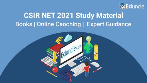 CSIR NET 2021 Online Coaching, Study Material & Books