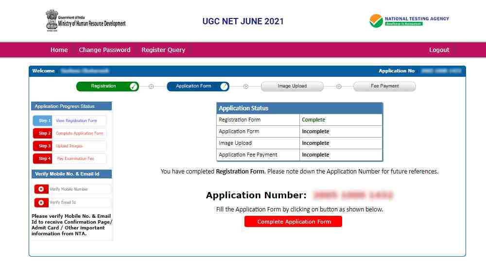 UGC NET Application Form 2021 Procedure to Apply Online