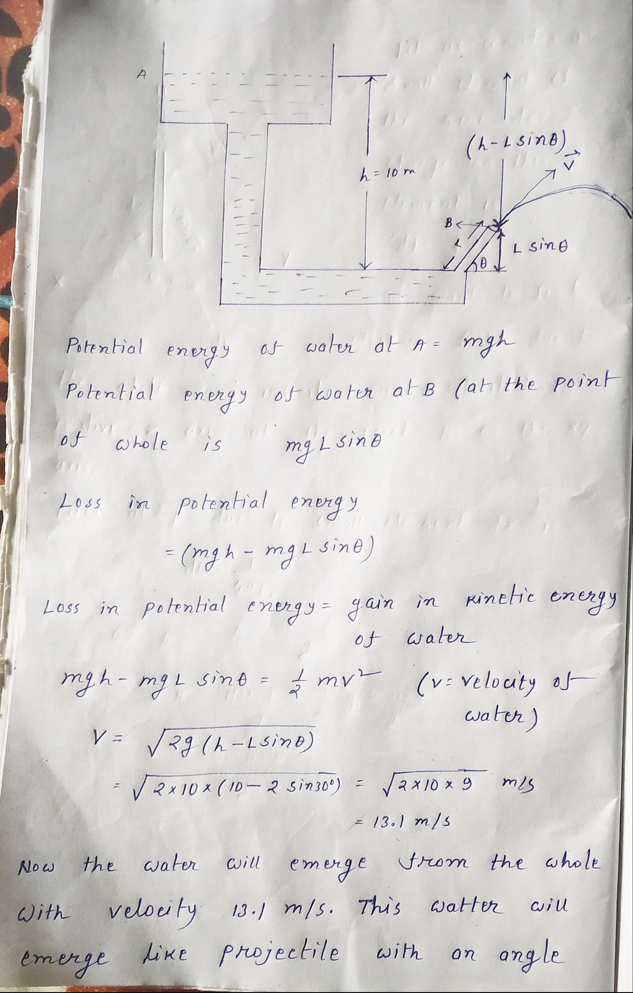 24.. mech. please someone explain this problem briefly?