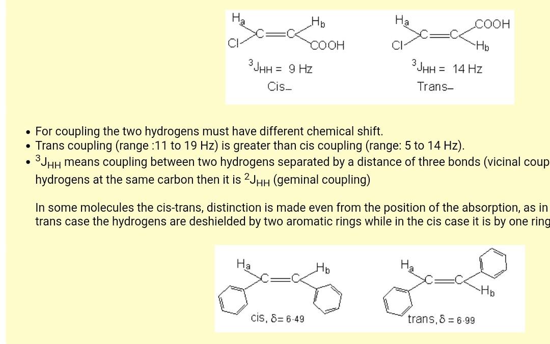 59. correct statement about cis and transtilbene is (a) transstibene has higher