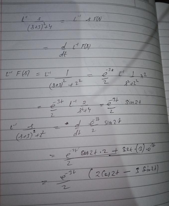 S example 2 find (s+3)* +4 solution