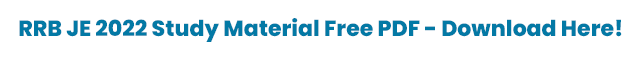 RRB JE Study Material Free PDF RRB JE Study Material Free PDF