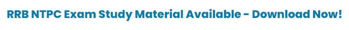 RRB NTPC Exam Study Material Available RRB NTPC Exam Study Material Available